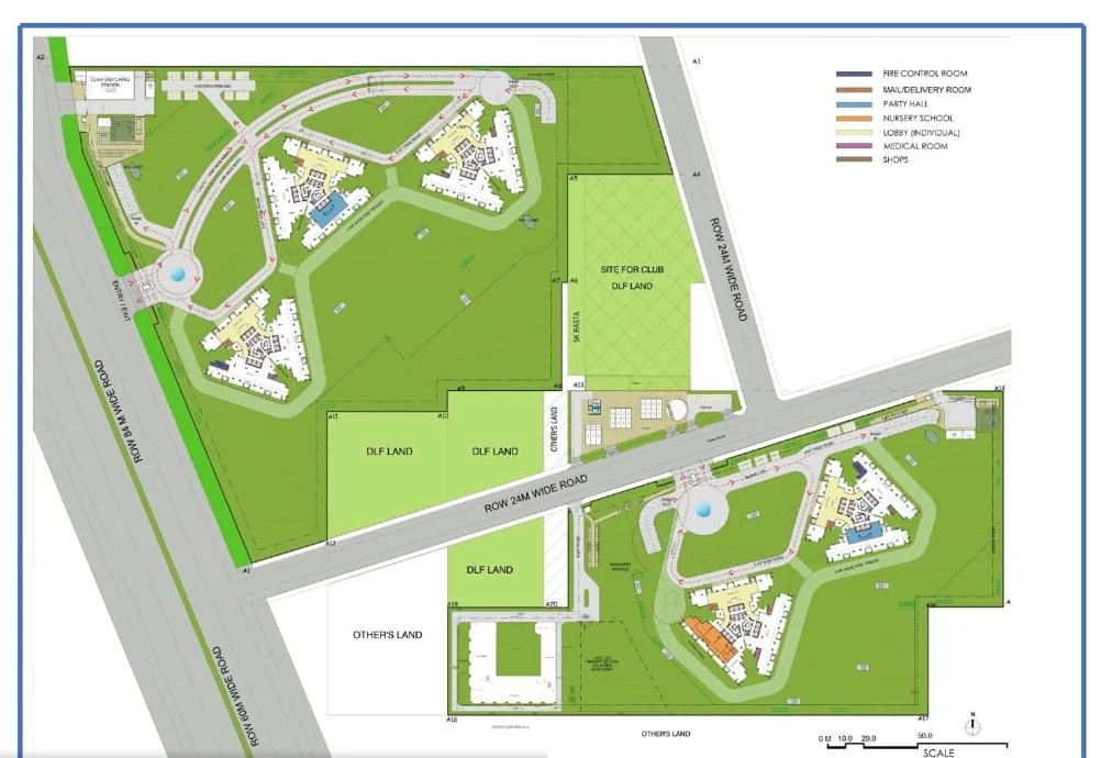 DLF The Arbour Site Plan