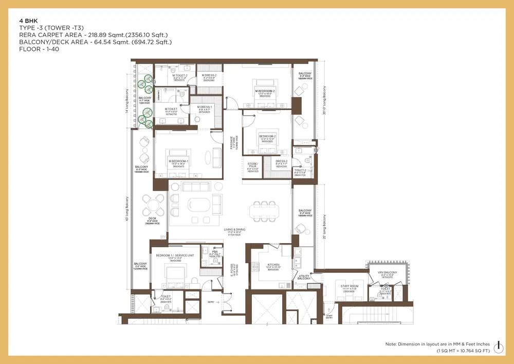 Birla Arika Floor Plan