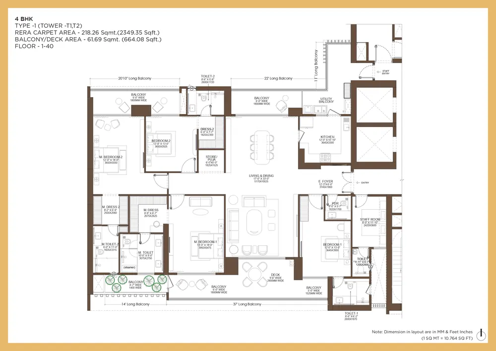 Birla Arika Floor Plan
