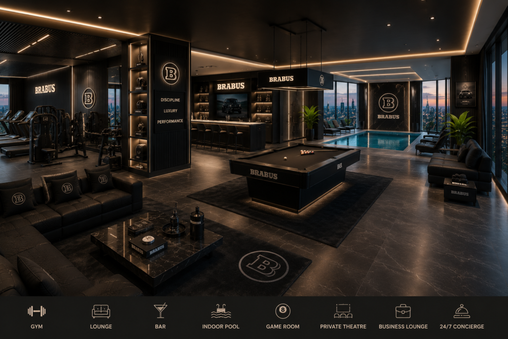 Brabus Residences Amenities